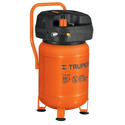 TRUPER Compresor De Aire Libre De Aceite, 30 L
