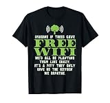 Earth Day Shirt Save Eco Environment If Trees Gave Wifi T-Shirt