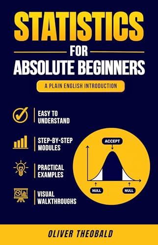 Statistics for Absolute Beginners book cover