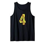 Softball #4 Fast Pitch Love Softball Mom Favorite Player Tank Top