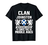 Clan JOHNSTON scottish family scotland mothers day fathers T-Shirt