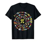 Funny Pi Day Spiral Pi Math T Shirt