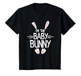 I M The Baby Bunny Shirt Kids Cute Matching Family Easter T