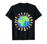 Earth Day Children Around The World Environmentalist T Shirt