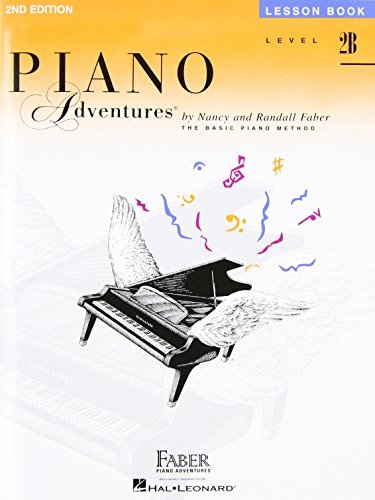 Piano Adventures Lesson Book, Level 2B book cover