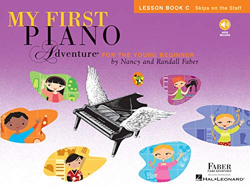 My First Piano Adventure: Lesson Book C with Play-Along & Listening CD book cover