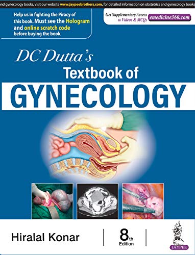 DC Dutta's Textbook of Gynecology: Including Contraception book cover