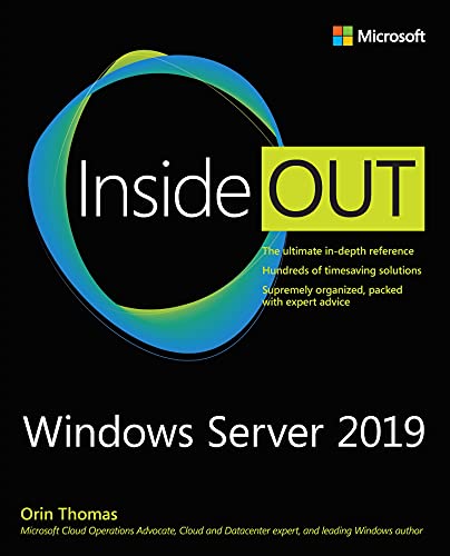 Windows Server 2019 Inside Out book cover