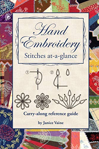 Hand Embroidery Stitches At-A-Glance book cover