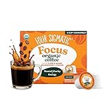 Four Sigmatic Mushroom Coffee K Cups Organic Dark Roast Coff