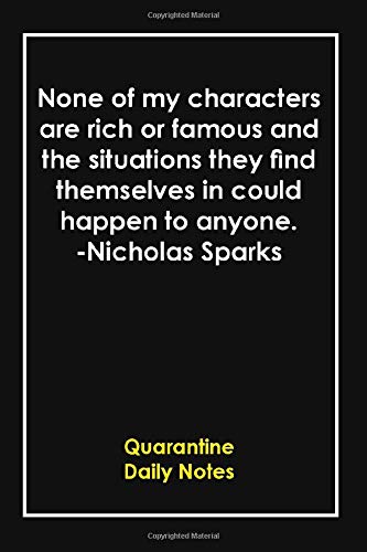 Nicholas Sparks Famous Book Of Quotes book cover