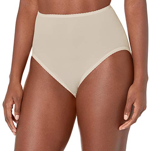 Bali Women's Skimp Skamp Brief Panty, Light Beige, 10