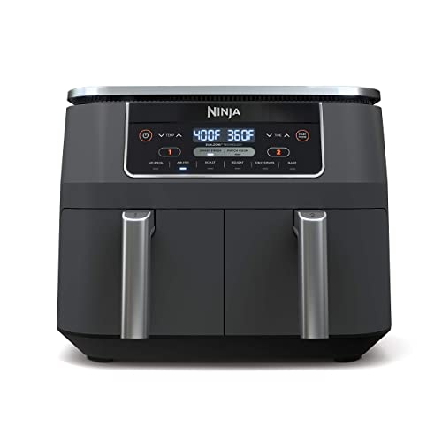 Ninja DZ201 Foodi 2-Basket DualZone Air Fryer Grey