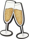 Crocs Jibbitz Chill Shoe Charms | Jibbitz for Crocs, Champagne, Small