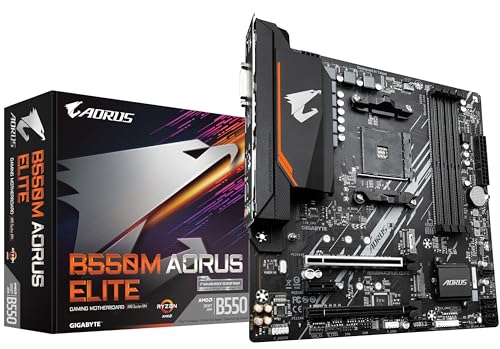 [Prime] Placa Mãe Gigabyte B550M AORUS ELITE (AM4/DDR4)