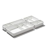 OXO Good Grips 4-Piece Interlocking Drawer Organizer Set