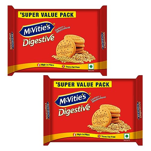 McVities Digestive High Fibre Biscuits with Goodness of Wholewheat,Super Saver Family Pack, 959.1g, Super Saver Family P...