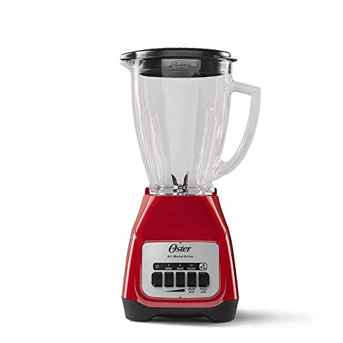 Oster Licuadora ® Con Vaso De Vidrio Y Dos Velocidades Más Pulso Blstkagrpb
