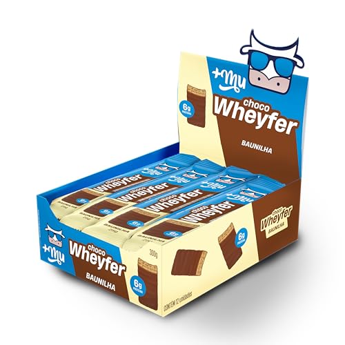 Kit com 12 +Mu Chocowheyfer Proteico 300g