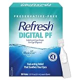 Refresh Digital Pf Lubricant Eye Drops Preservative Free Art