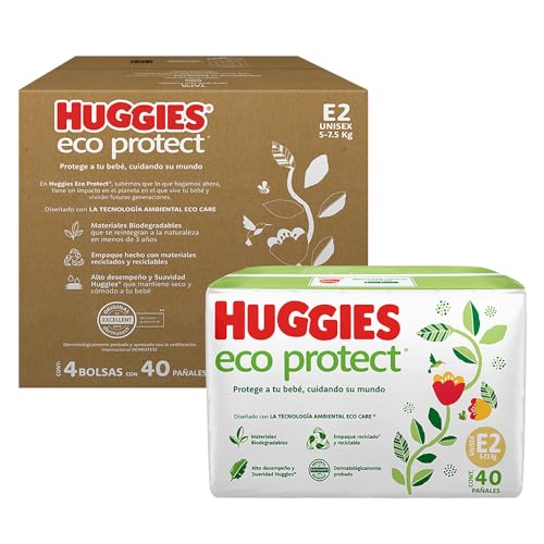 Huggies Eco Protect Pañal Desechable para bebé