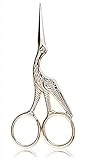 3 6 Stainless Steel Tip Classic Stork Scissors Crane Design