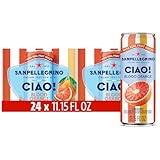 Sanpellegrino Ciao Blood Orange Sparkling Water Low Cal 0G A