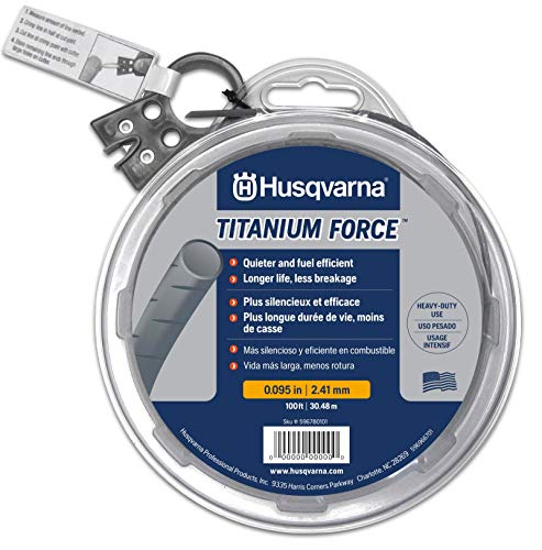 Husqvarna Titanium Force Fil pour débroussailleuse Bleu/gris