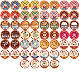Coffee Pod Variety Packs Flavored Sampler Assorted Compatibl