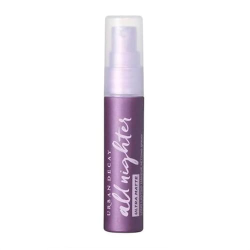 Urban Decay All Nighter Ultra Matte – Spray Fijador de Maquillaje, Larga Duración con Acabado Mate, Control de Brillo, Resistente al Agua y Transferencia, con Arcilla de Caolín, 30 ml