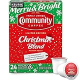 Community Coffee Christmas Blend 24 Count Coffee Pods Medium