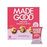 MadeGood Organic Strawberry Granola Bites, 5ct x 0.85oz