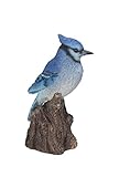 Hi Line Gift Motion Activated Singing Blue Jay Standing On S
