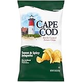 Cape Cod Sweet & Spicy Jalapeno Chips, 7.5 Oz Bag
