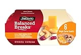 Sargento Balanced Breaks Sharp Cheddar Natural Cheese, Sea-Salted Cashews and Cherry Juice-Infused Dried Cranberries Snack Kit, 6-Pack