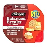 Sargento Balanced Breaks Cheese Crackers Pepper Jack Colby J
