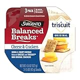 Sargento Balanced Breaks Cheese Crackers Gouda Sharp Cheddar