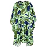 FaHaner Waterproof Barber Cape Elastic Neckline