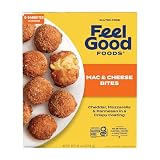 Feel Good Foods Three Cheese Mac & Cheese Bites Gluten-Free Vegetarian Frozen Appetizer 8oz