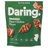 Daring Foods, Frozen, Original Plant Based Chicken Pieces, 8 Ounce