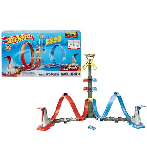 Pista Hot Wheels Desafio Altura 18 Peças