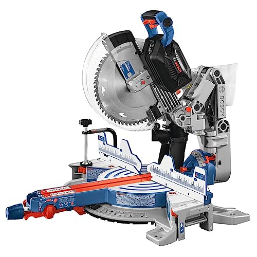9 . BOSCH GCM18V Glide Miter Saw