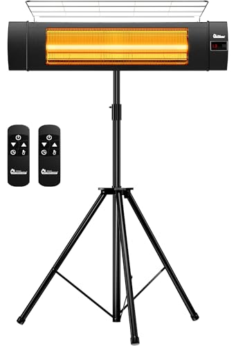 DR. INFRARED HEATER Carbon Infrared Patio Heater with Tripod & Remote