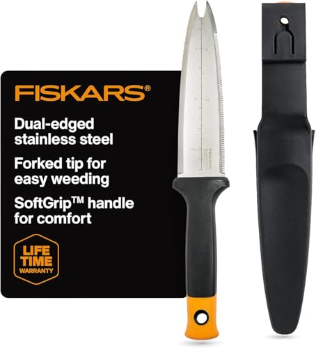 Fiskars Hori Hori Garden Knife with Sheath