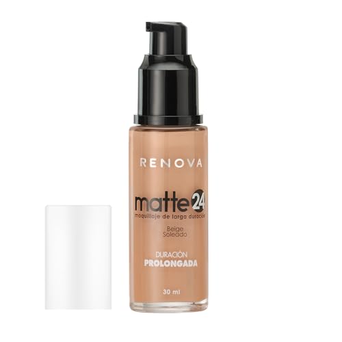 Renova Base De Maquillaje Líquida Matte 24 Beige Soleado 30ml