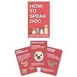 Gift Republic How to Speak Dog 100 Cards Fun for Lovers Learn What Your Puppy is Saying Behaviour Guidance Doggie Language