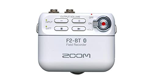 Zoom - F2/B - 32-bit Recorder with Bluetooth - Includes lavalier Microphone - No