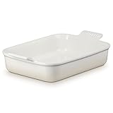 Le Creuset Heritage fuente rectangular de cerámica Ingredientes de la Lasaña de Pollo