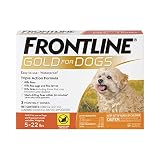 Frontline Gold Flea Tick Treatment For Small Dogs Up To 5 To