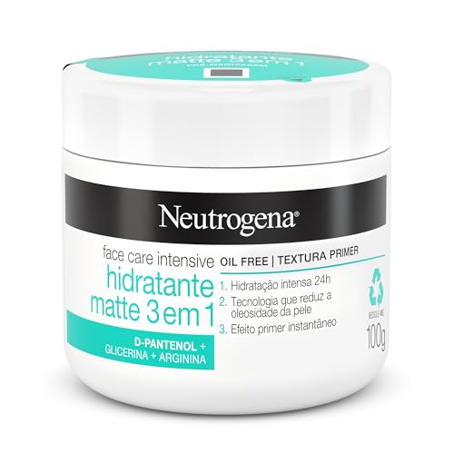 Creme Hidratante Facial Matte 3 em 1 Neutrogena 100g
